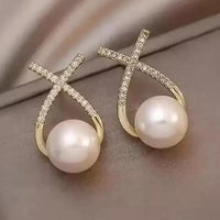 CrossLuxe Pearl Earrings