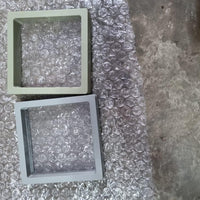 3D floating display Frame Case Jewellery Organizer (2pc)