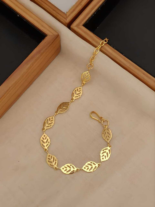Golden Fern Bracelets