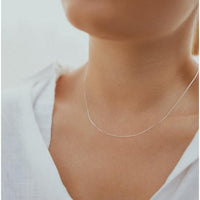 Velvet Silver Necklace