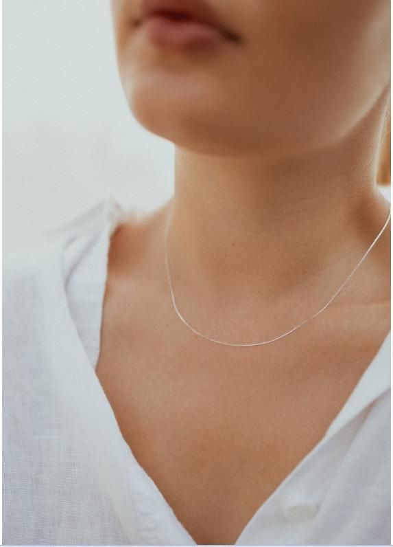 Velvet Silver Necklace