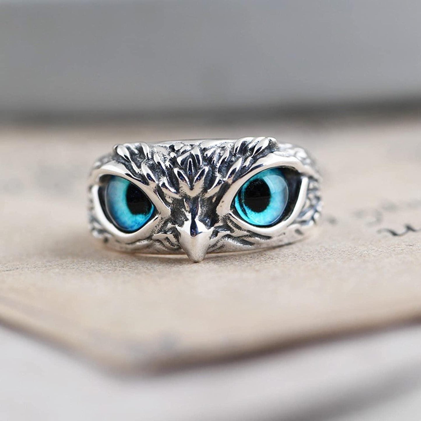 Mystic Owl Duo Rings