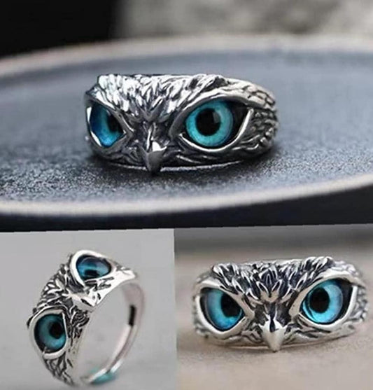Mystic Owl Duo Rings