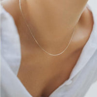Velvet Silver Necklace