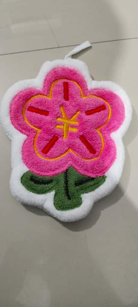 Flower Hanging Hand Towels (Pack of 2)