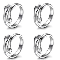 Forever Hug Rings (Pack of 4)