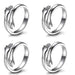 Forever Hug Rings (Pack of 4)