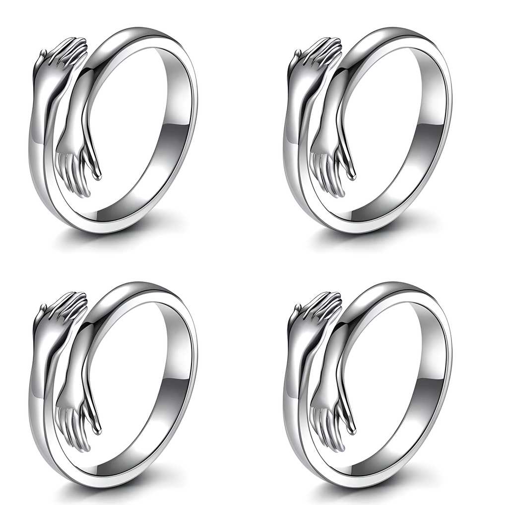 Forever Hug Rings (Pack of 4)