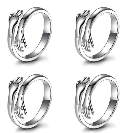 Forever Hug Rings (Pack of 4)