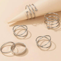Silver Muse Ring Set