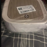 Classy Desktop Push Button Trash Bin