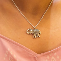 Elephant Necklace Set