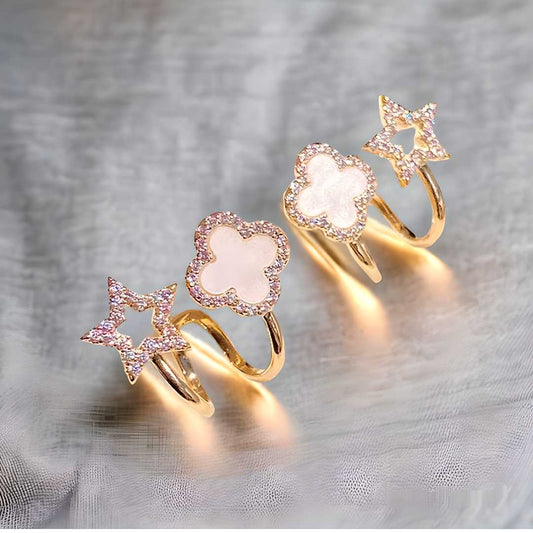 Starlight Clover Earrings