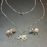 Elephant Necklace Set