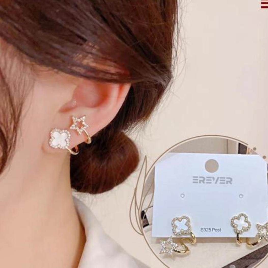 Starlight Clover Earrings