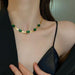 Timeless Jade Necklace With Bracelet
