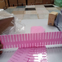 8 Pcs Adjustable Drawer Organiser Dividers
