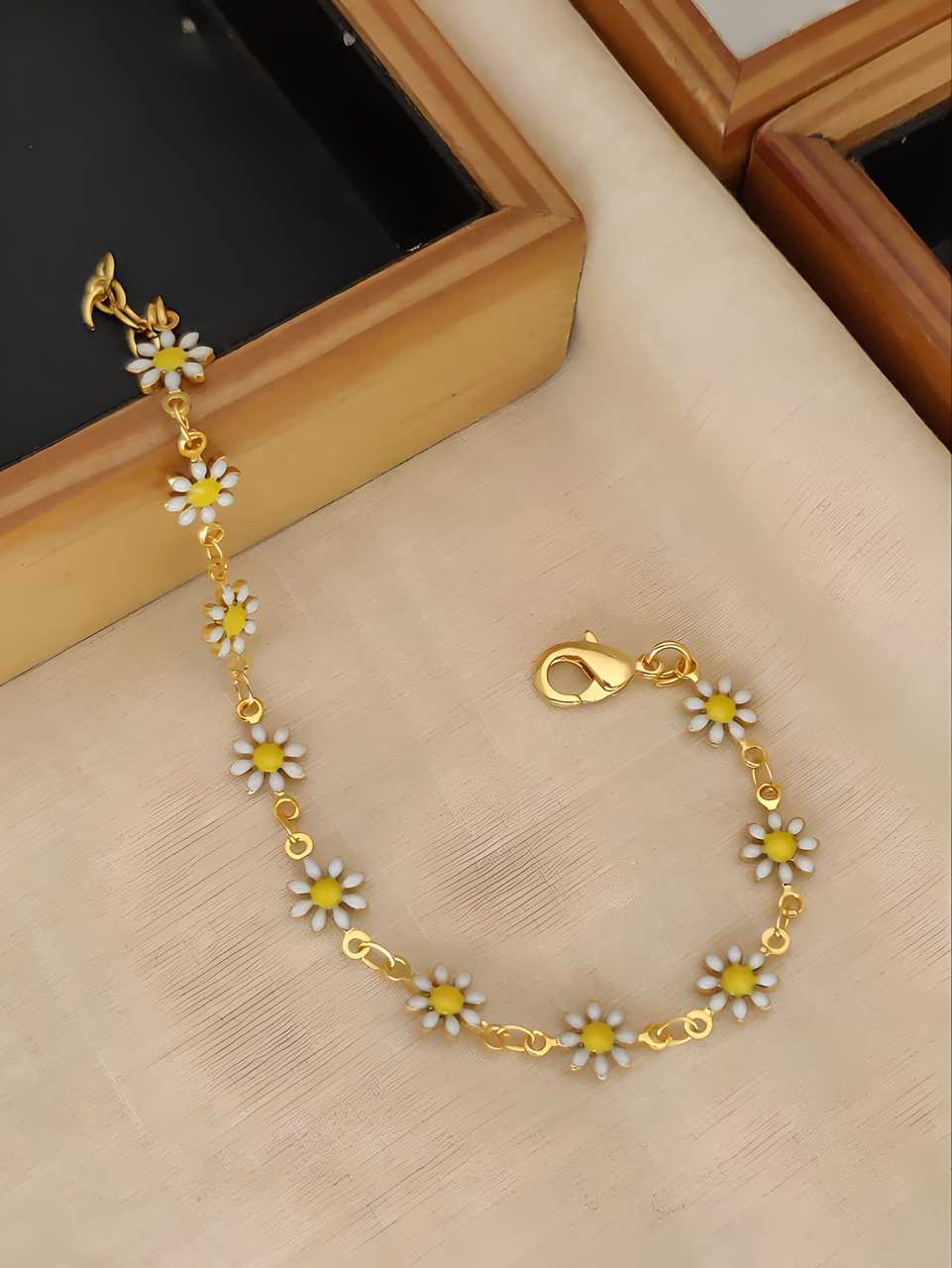 Daisy Daze Gold Plated Bracelet