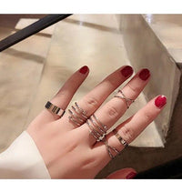 Silver Muse Ring Set