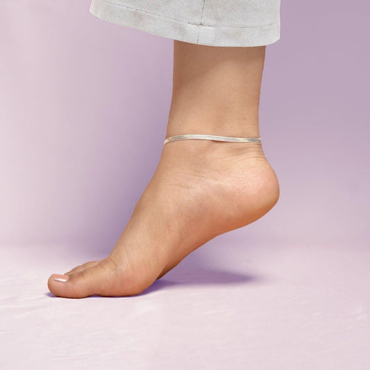Anti Tarnish Golden Fang Anklet