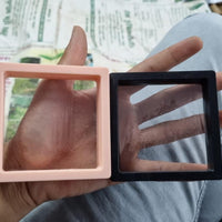 3D floating display Frame Case Jewellery Organizer (2pc)